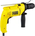 Дрель ударная Stanley SDH600C, желтый, быстрозажимной патрон