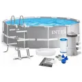 Intex 26716 Каркасный бассейн Prism Frame 366х99см, 8592л, фил.-насос 2006л/ч, лестница