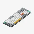 Беспроводная механическая клавиатура QMK Nuphy AIR96v2 Lunar Gray, RGB, Hot Swap, Red Switch
