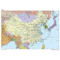 Административная карта Китая GlobusOff 70х50 см
