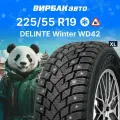 Шина Delinte Winter WD42 225/55 R19 103T (шип) зимние, (тип авто: внедорожник)