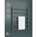 Полотенцесушитель Водяной Onix, модель Classic Grafit 600x800 Лесенка с нижним подключением, Графит, полный комплект
