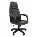 Офисное кресло, кресло руководителя CHAIRMAN 950 LT, экокожа, серый