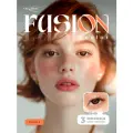 Цветные контактные линзы OKVision Fusion 3 месяца, -9.50 8.6, Brown 2, 2 шт.