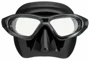 Маска для фридайвинга TUSA Sport UM-29, силикон, антифог, черная, унисекс