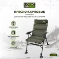 Кресло Logic Carp RECLINER, откидное, регулируемая спинка, камуфляж, металл, нагрузка до 150кг