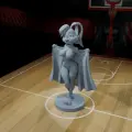 Фигурка Lola Bunny 12см (Серая, сборная, предназначена для самостоятельной покраски)