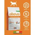 ALLEVA Полнорационный корм для взрослых собак всех пород. Курица с рыбой. 2 кг. х 3 шт.