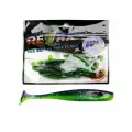 Силиконовая приманка для рыбалки RELAX - Риппер BASS 2,5, длина - 6,2cm, вес - 2,1g, цвет L113 (Grape, Chartreuse-green Glitter) (15 штук)
