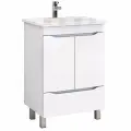 Тумба под раковину VIGO Grani 75 напольный белый глянец tn. GRI. OSK.75.2D.1Y