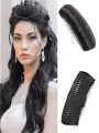 1шт 12 сантиметров в длину Накладка для волос для объема волюмайзер