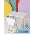 Детский комплект мебели TODI Прямоугольный, стол и стул, 3-6 лет