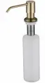 Диспенсер, дозатор KAISER для моющих средств, жидкого мыла встроенный в мойку бронза 3001