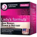 Lady's formula д/волос, кожи и ногтей Усиленная формула таб., 60 мл, 150 г, 60 шт., 1 уп.