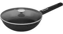 Сковорода ВОК (WOK) Rondell Craft RDA-1893, 28см, черный, TriTitan покрытие, с крышкой
