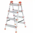 Стремянка Perilla стальная ярус двухсторонняя 4-х ступенчатая (122404)