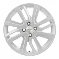 Литой колесный диск Khomen Wheels KHW1609 6x16/4x100 D60.1 ET41 F Silver