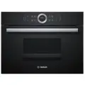 Духовой шкаф BOSCH CDG634AB0 Serie 8, паровая функция, TFT-дисплей, черный