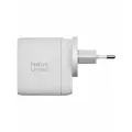 Сетевое зарядное устройство Native Union Fast GaN Charger 2хUSB-C/USB-А, PD, 67 Вт, белый