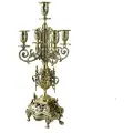 Канделябр Bronza Portugal KSVA-BP-14036-D, 5 рожков, металл, высота 48 см, цвет золотой