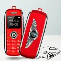 Кнопочный мини телефон с двумя SIM-картами Bx8 , сотовый , маленький , мобильный телефон Красный