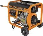 Генератор дизельный Carver PPG-7000 DE с электростартером, 8.6 л. с, 5 кВт