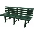 Скамья пластиковая (темно-зеленая) СКП-МТ008 1 шт