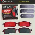 Тормозные колодки TiGUAR керамические передние для Nissan Teana, (J31, J32, L33), Juke F15, Avenir PNW11, Tiida (C11, C12, C13)