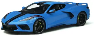 Машинка Maisto 31455 1:18 SP (B) - 2020 Chevrolet Corvette Stingray Coupe (High Wing)