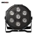 SHEHDS LED Flat Par 7x18 Вт RGBWA+UV Сценический свет