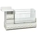 Кровать-трансформер маятник Островок уюта Дива Белый Размеры: Высота 1020мм Глубина 600мм Ширина 1700мм