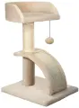 Комплекс когтеточка для кошек Triol СТ55 с мостиком плюш/сизаль 34 х 31 х 52 см (1 шт)
