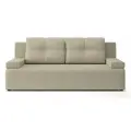 Диван-кровать, раскладной PUSHE Лиссабон New, велюр, бежевый Olympia 110
