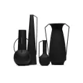 POLSPOTTEN - Римские вазы с порошковым покрытием (набор из 4 шт.) - Унисекс - Один размер - Черный