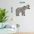 Настенный декор из дерева EWA Design Слон (панно настенное)