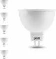 Лампочка светодиодная Gauss Elementary 9Вт, 4100K, 660Лм, GU5.3, для спотов MR16 софит (комплект из 5 шт.)
