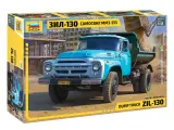 Сборная модель ZVEZDA Самосвал ЗиЛ 130 с кузовом ММЗ (1974-1977), 1/43