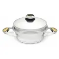 Сотейник Zepter 2л с крышкой и толстым дном, антипригарный технология URA/ 20см