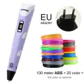 3D-ручка Myriwell RP-100B, Purple EU-100m ABS