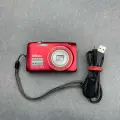Цифровой компактный фотоаппарат Nikon Coolpix S3100, 14 МП, красный