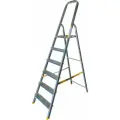 Стремянка С Анодированным Покрытием Alumet Серии Ара 6 Ступеней, Рабочая Высота 3.24 М, Нагрузка 150 Кг.