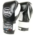 Боксерские перчатки LEADERS LS 2 черно белые