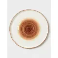 Тарелка Magistro Wood, d 25.3 см, фарфор, коричневая