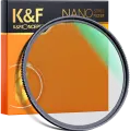 Светофильтр K&F Concept Nano-X Black Mist 1/2 62мм