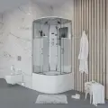 Душевая кабина Niagara NG-309-01 (1000х1000х2200) высокий поддон (48см)