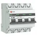 Выключатель автоматический модульный 4п C 25А 4.5кА ВА 47-63 PROxima EKF