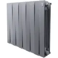 Радиатор биметаллический Royal Thermo PianoForte 500 /Silver Satin - 10 секц.