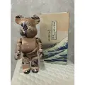 Игрушка Bearbrick 400% Kanagawa 28см, коллекционная, ABS пластик