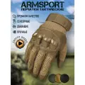 Перчатки тактические мужские Armsport, песочный цвет, XL