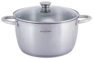 Кастрюля 5 л. из нержавеющей стали Kamille KM-4903 (5 л. / серебристый)